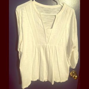 White Chico’s blouse